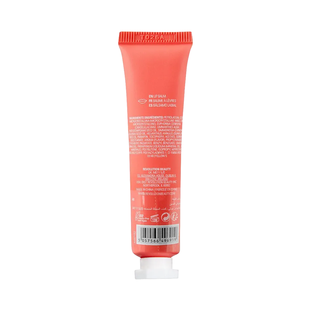Makeup Revolution Relove Glam Balm Lip Balm - Pretty-Peach thumbnail 3