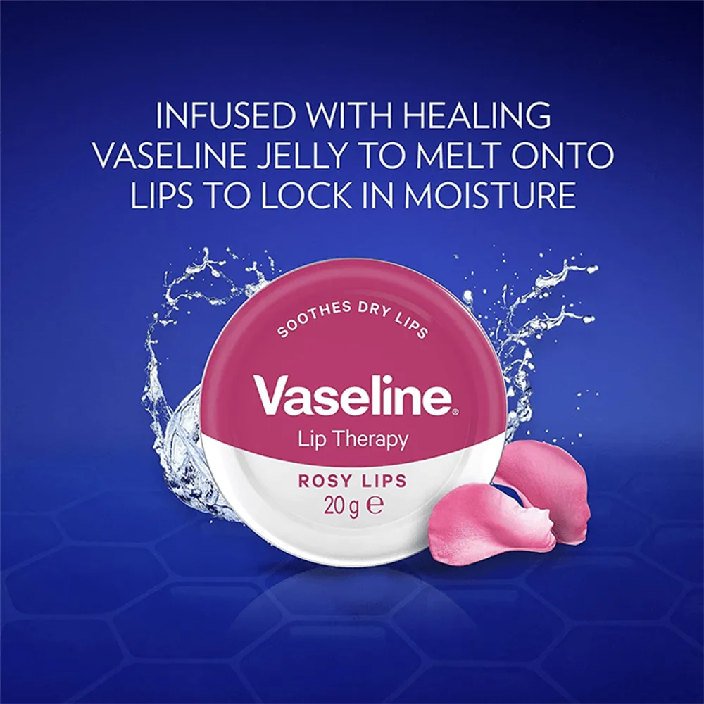 Vaseline Rosy Lip Therapy - 20 g thumbnail 3
