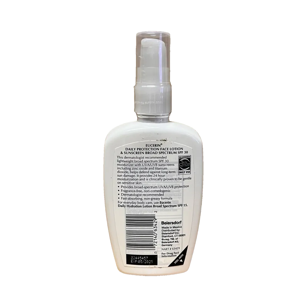 Eucerin Daily Protection Face Lotion Broad Spectrum SPF 30 - 118 ml thumbnail 2