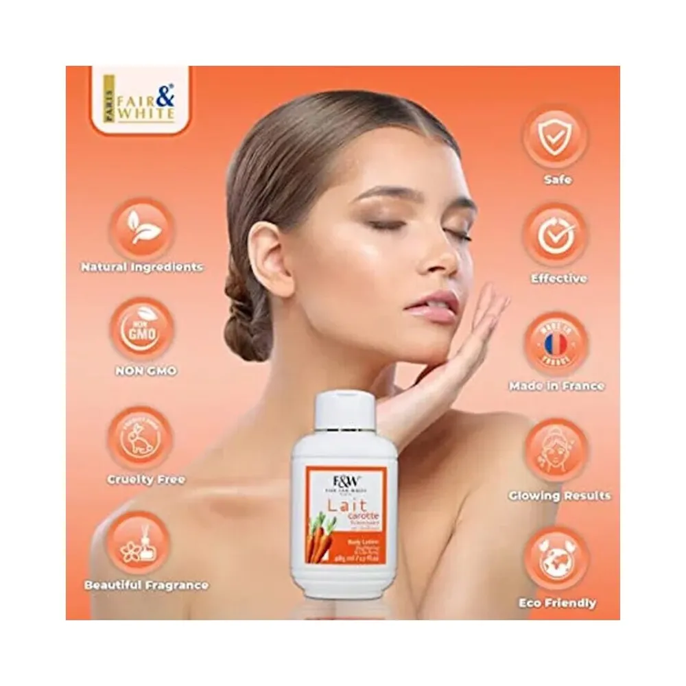 Fair & White Original Carrot Moisturizing Lotion - 485 ml thumbnail 3
