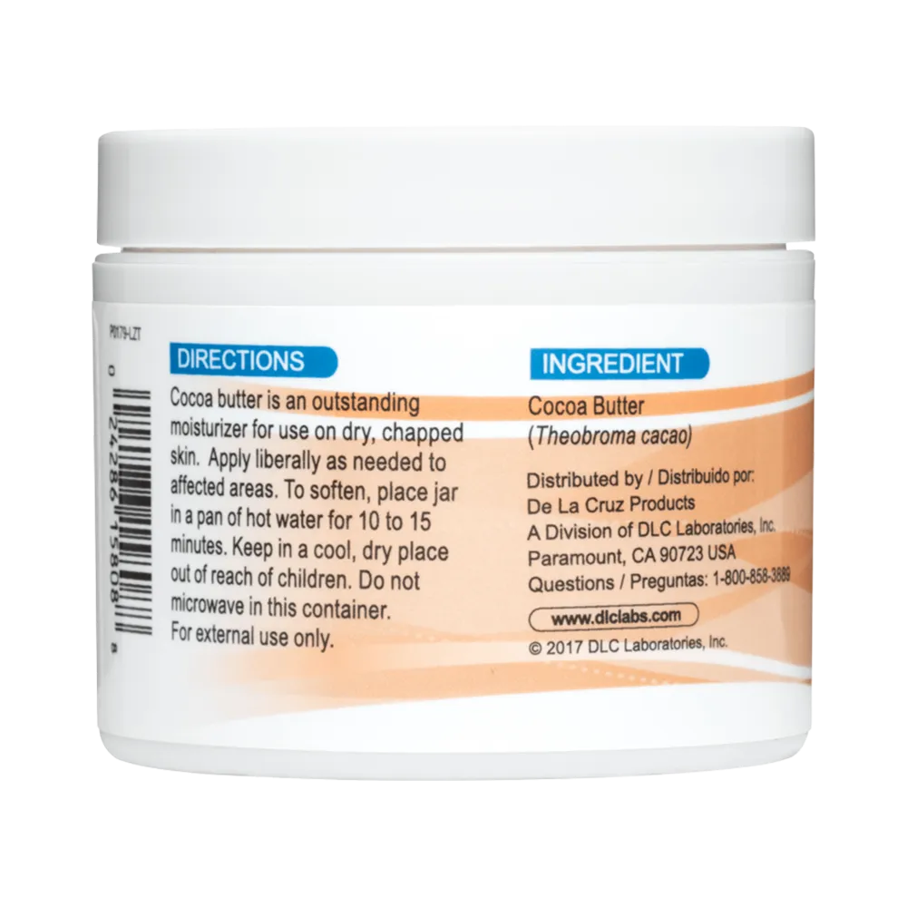 De La Cruz 100% Pure and Natural Cocoa Butter - 114 g thumbnail 3