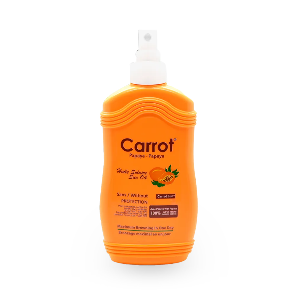 Carrot Sun Papaya Tanning Oil Spray - 200 ml thumbnail 1
