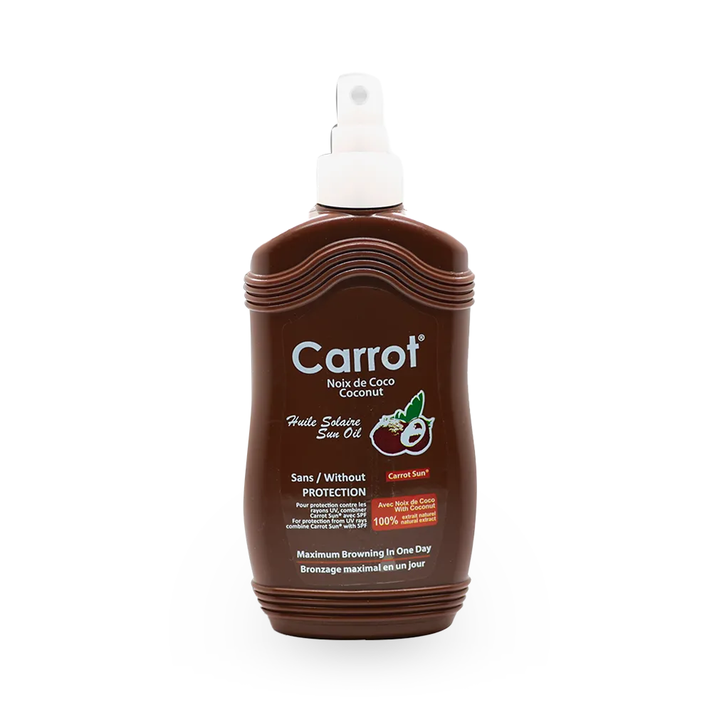 Carrot Sun Cocoa Butter Tanning Oil Spray - 200 ml thumbnail 1