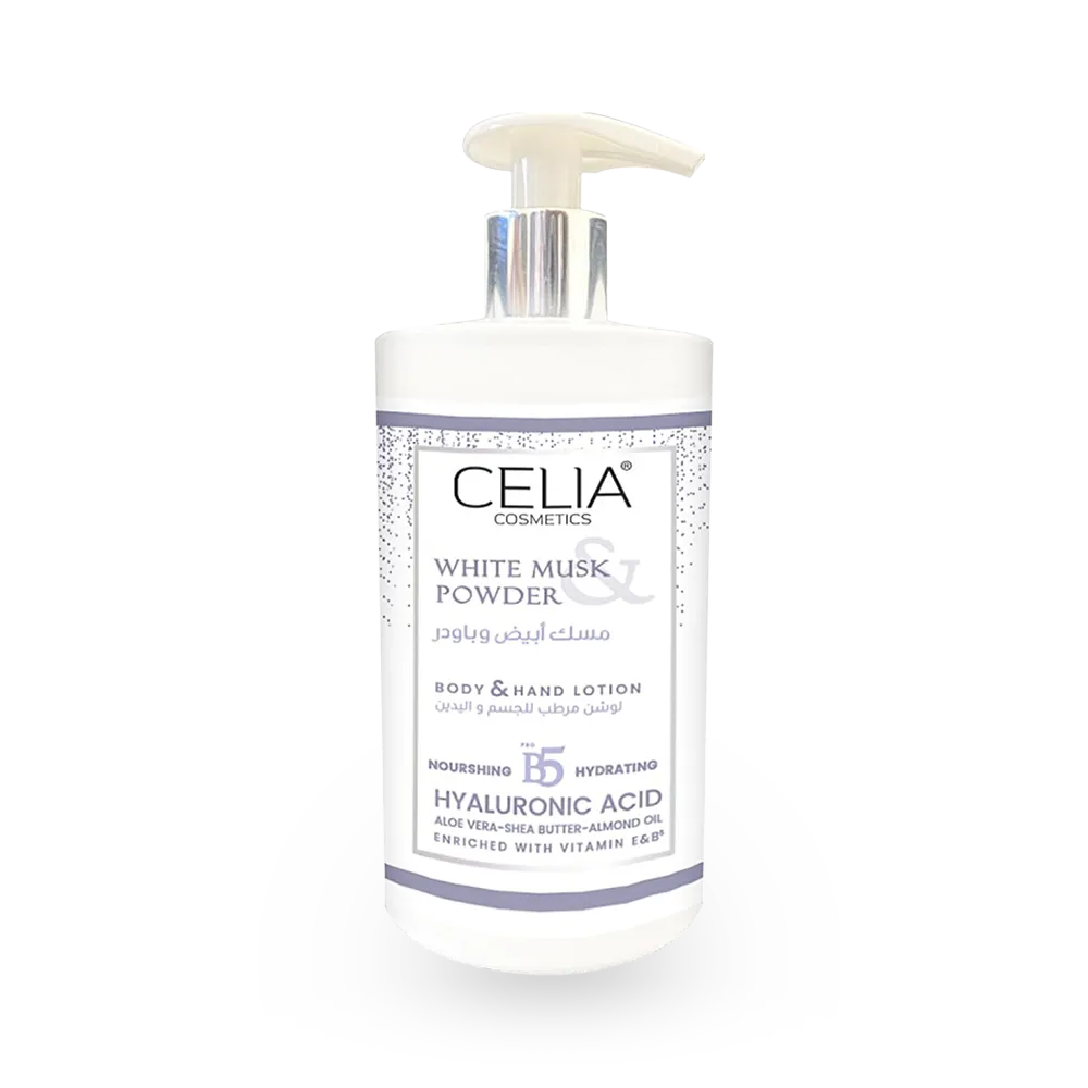 Celia Cosmetics White Musk & Bowde Body Lotion - 400 ml thumbnail 1