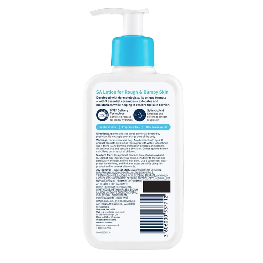CeraVe SA Lotion For Rough & Bumpy Skin - 237 ml thumbnail 2