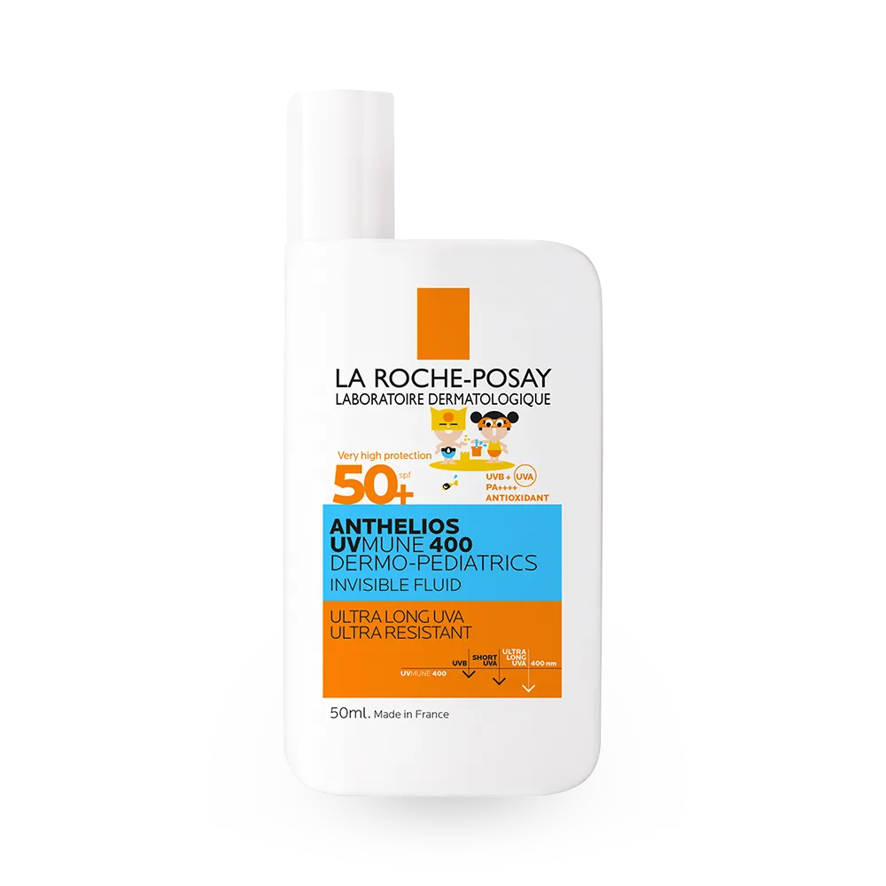 La Roche-Posay Anthelios Uvmune 400 Dermo-Paediatrics Ultra Light Invisible Fluid SPF 50+ - 50 ml thumbnail 1