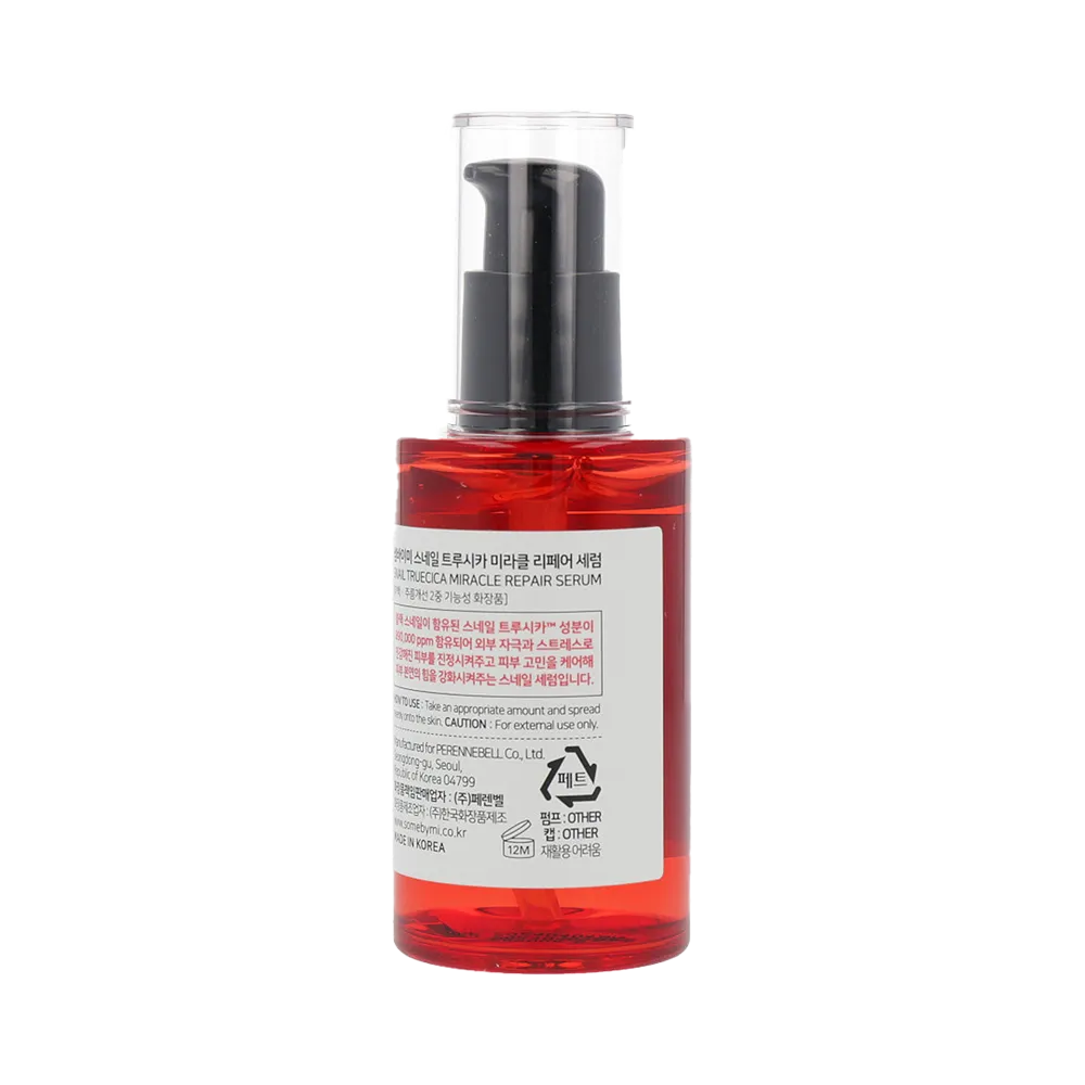 Some By MI Snail Truecica Miracle Repair Serum - 50 ml thumbnail 3