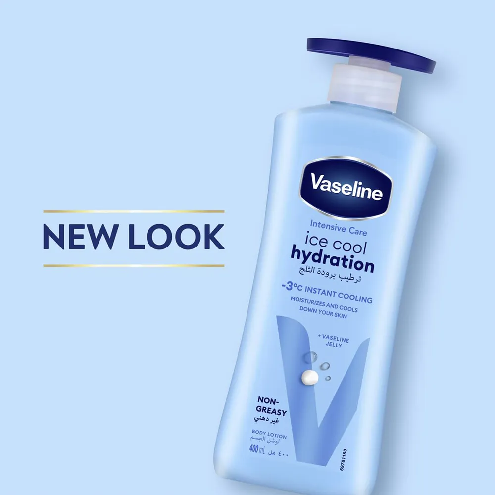 Vaseline Ice Cool Hydration Body Lotion - 400 ml thumbnail 2