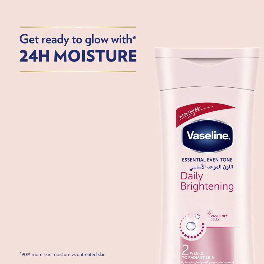 Vaseline Essential Even Tone UV Lightening Body Lotion - 200 ml thumbnail 4