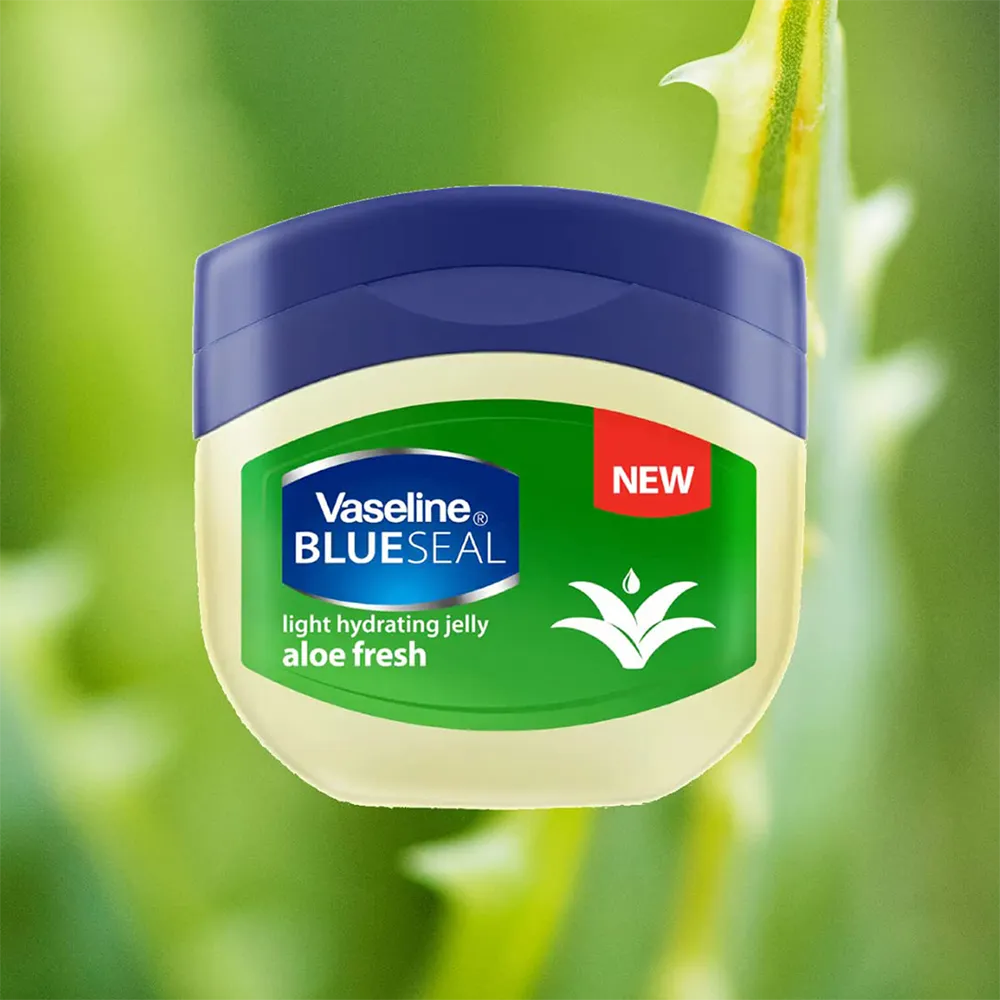 Vaseline Blue Seal Aloe Fresh Petroleum Jelly - 250 ml thumbnail 2