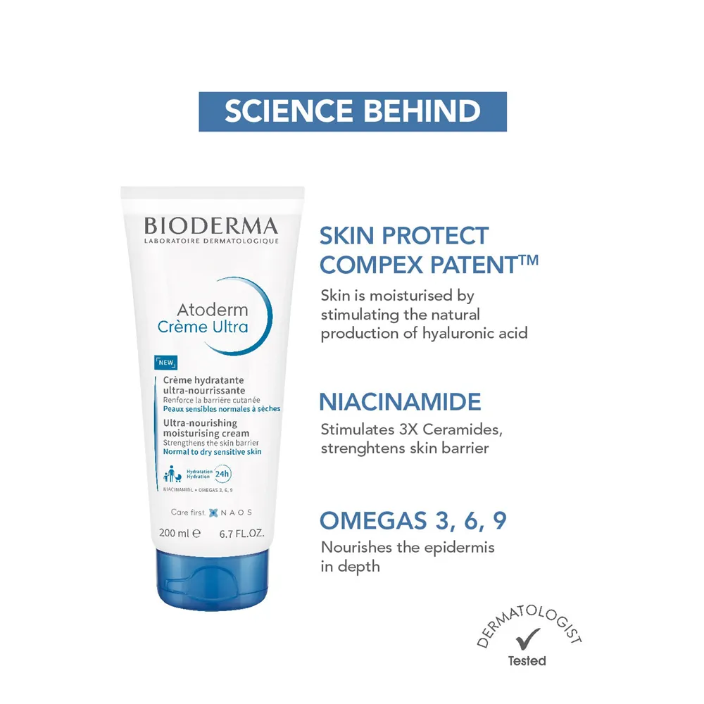 BIODERMA Atoderm Creme - 200 ml thumbnail 2