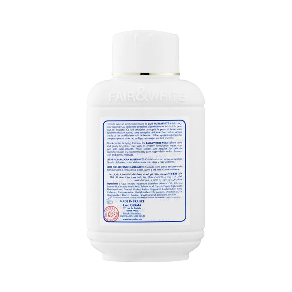 Fair & White Paris Body Clearing Milk Lotion - 485 ml thumbnail 2