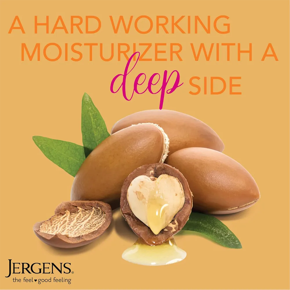 Jergens Oil-Infused Deep Restoring Argan Moisturiser - 400 ml thumbnail 4