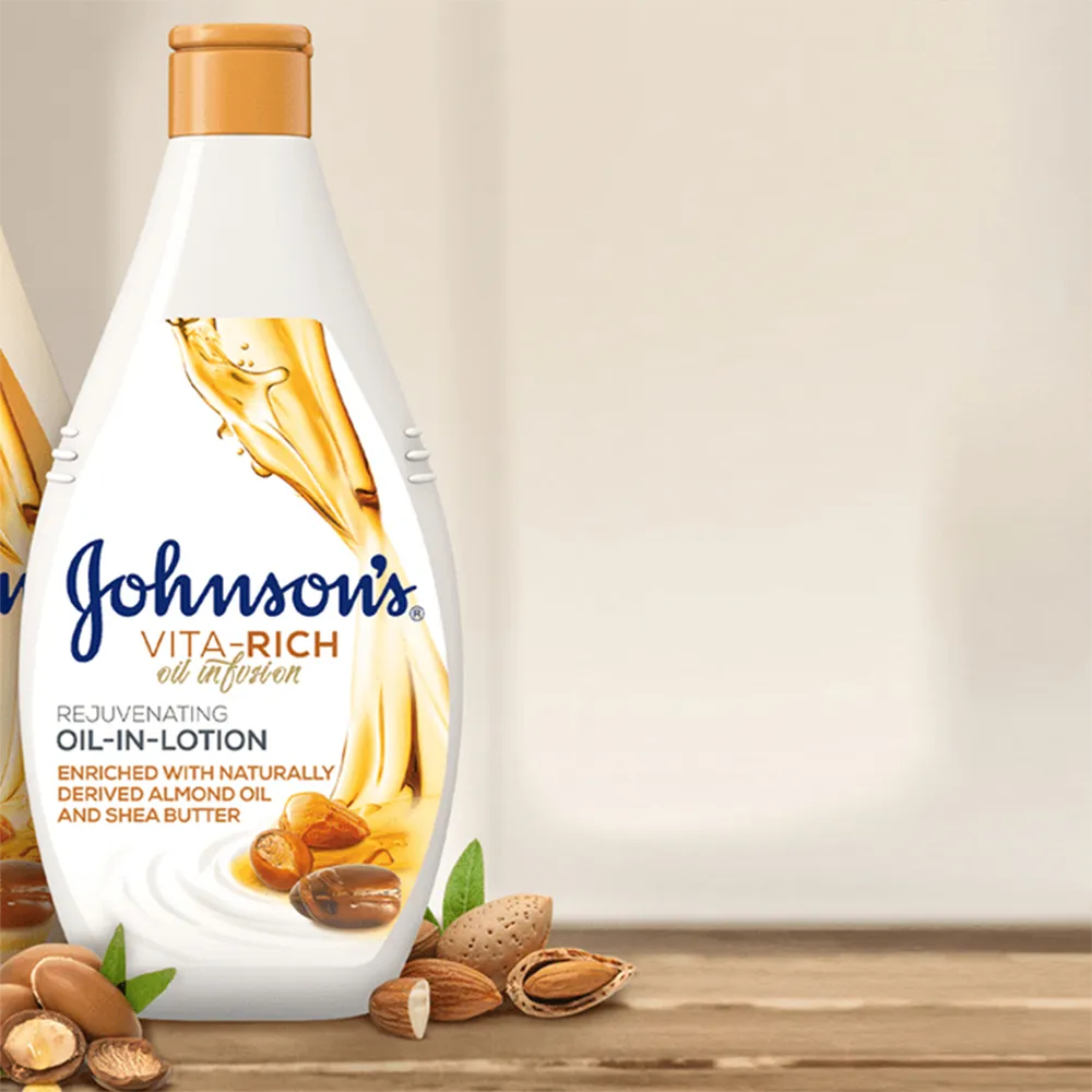 Johnson's Vita-Rich Rejuvenating Oil-In-Lotion - 250 ml thumbnail 3