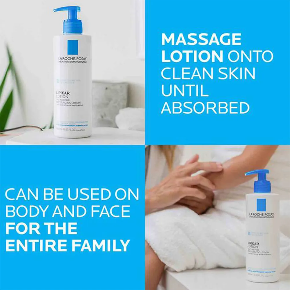 La Roche-Posay Lipikar Body Lotion - 400 ml thumbnail 5