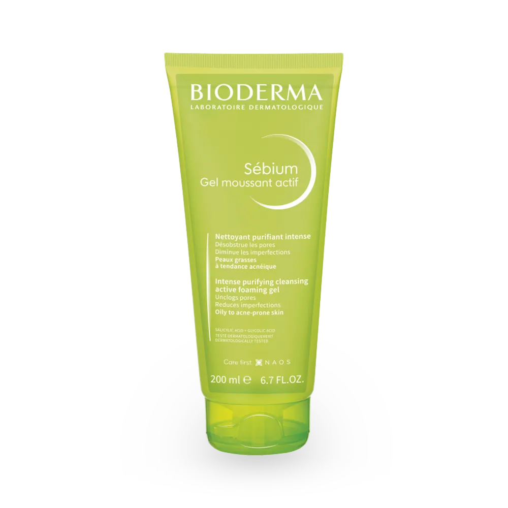 BIODERMA Sebium Gel Moussant Actif - 200 ml thumbnail 1