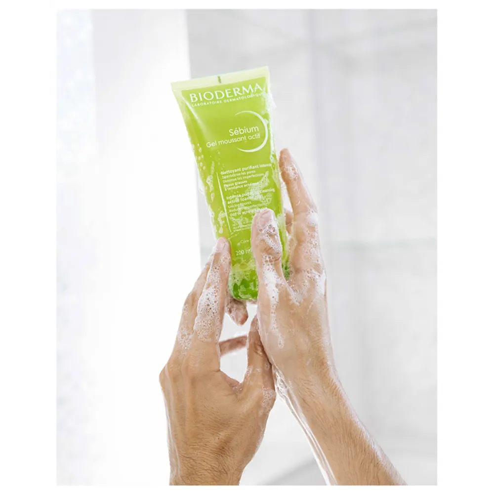 BIODERMA Sebium Gel Moussant Actif - 200 ml thumbnail 4
