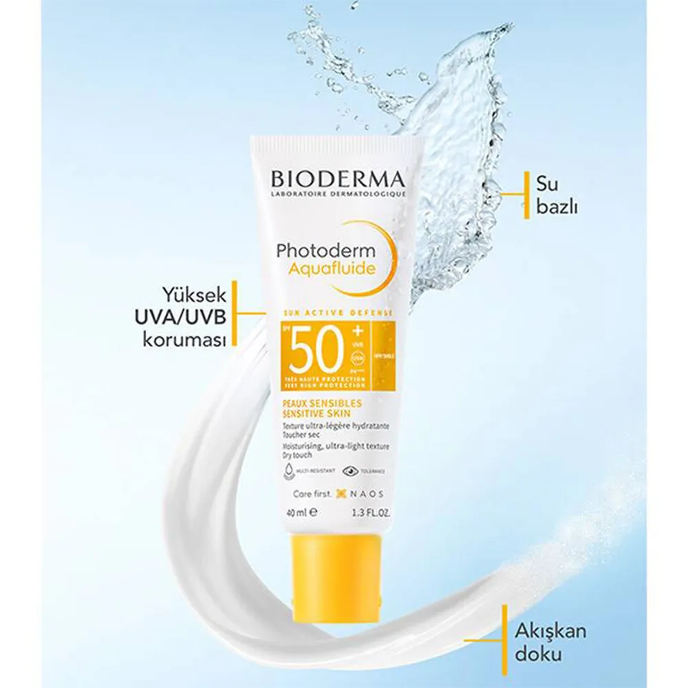 BIODERMA Photoderm Aquafluide SPF 50+ Sunscreen - 40 ml thumbnail 2