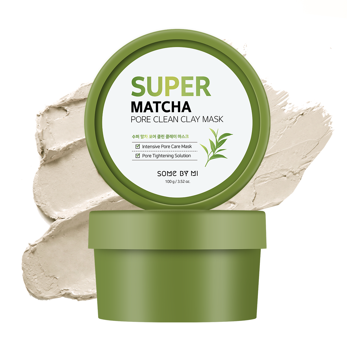 Some By MI Super Matcha Pore Clay Mask - 100 g thumbnail 1
