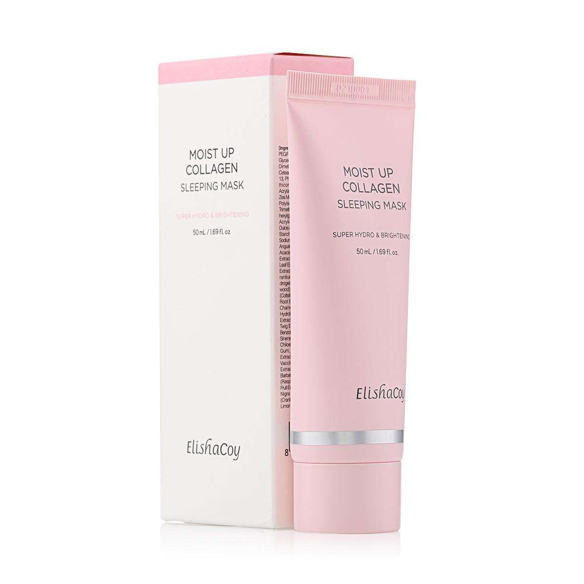 ElishaCoy Moist Up Collagen Sleeping Mask - 50 ml thumbnail 3