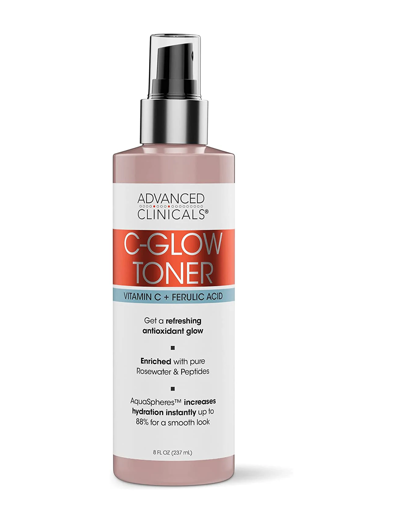 Advanced Clinicals Vitamin C-Glow Face Toner - 237 ml thumbnail 1