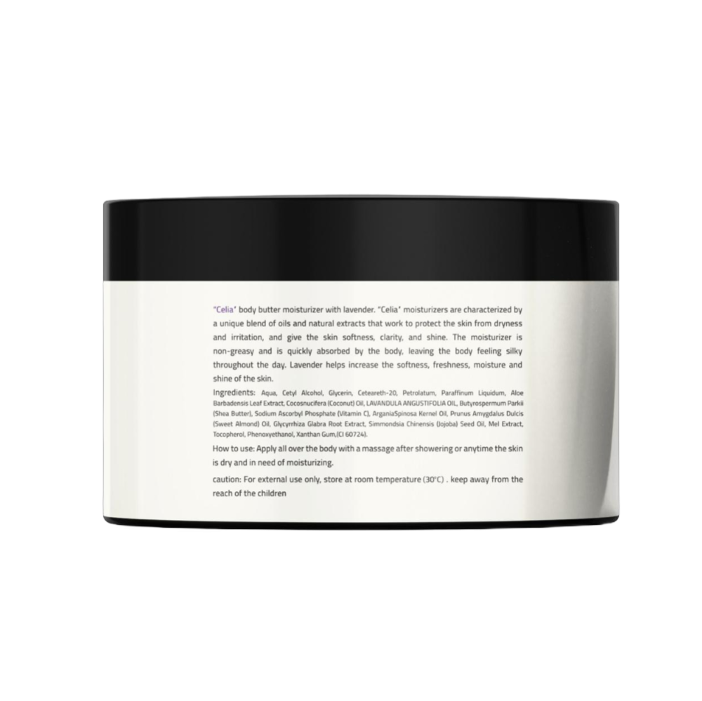 Celia Cosmetics Lavender & Shea Butter Moisturizer - 300 g thumbnail 3