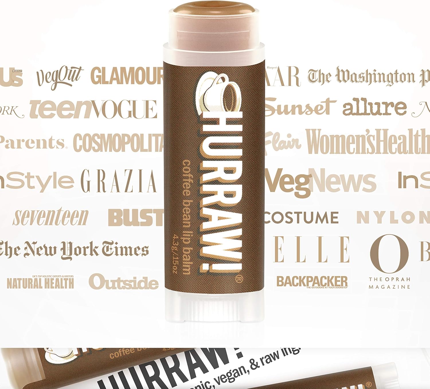 HURRAW! Coffee Bean Lip Balm - 4.8 g thumbnail 2