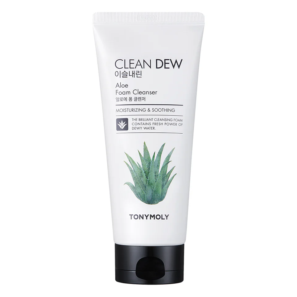 TONYMOLY Clean Dew Aloe Foam Cleanser - 180 ml thumbnail 1