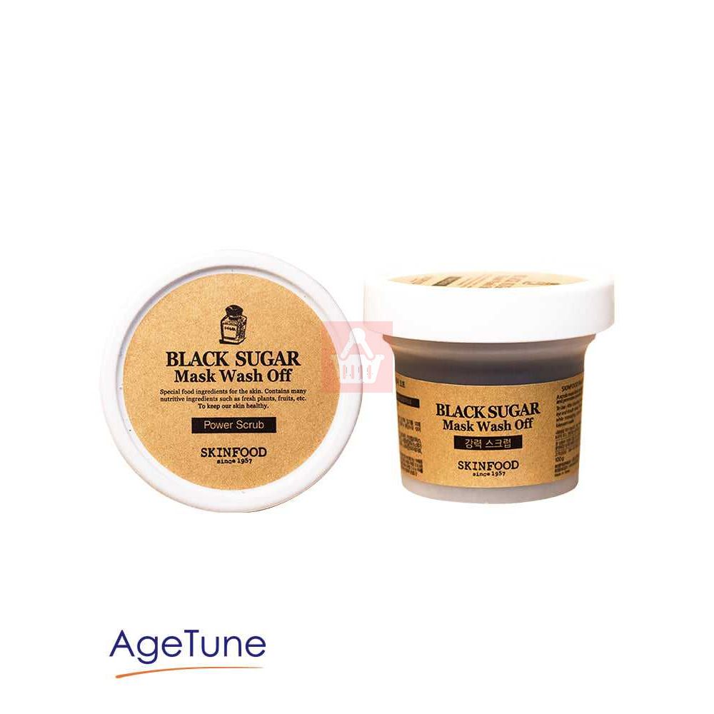 Skinfood Black Sugar Mask Wash Off - 100 g thumbnail 1