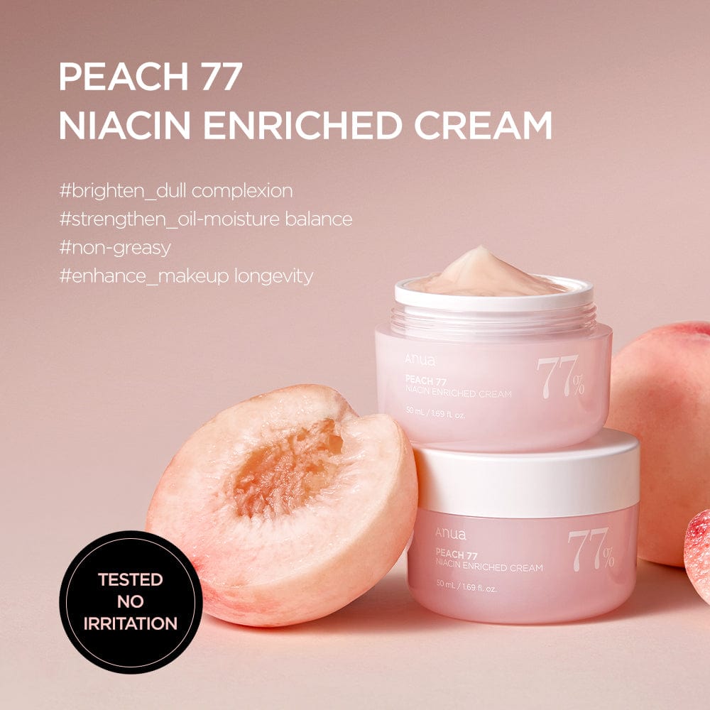 Anua Peach 77% Niacin Enriched Cream - 50 ml thumbnail 3