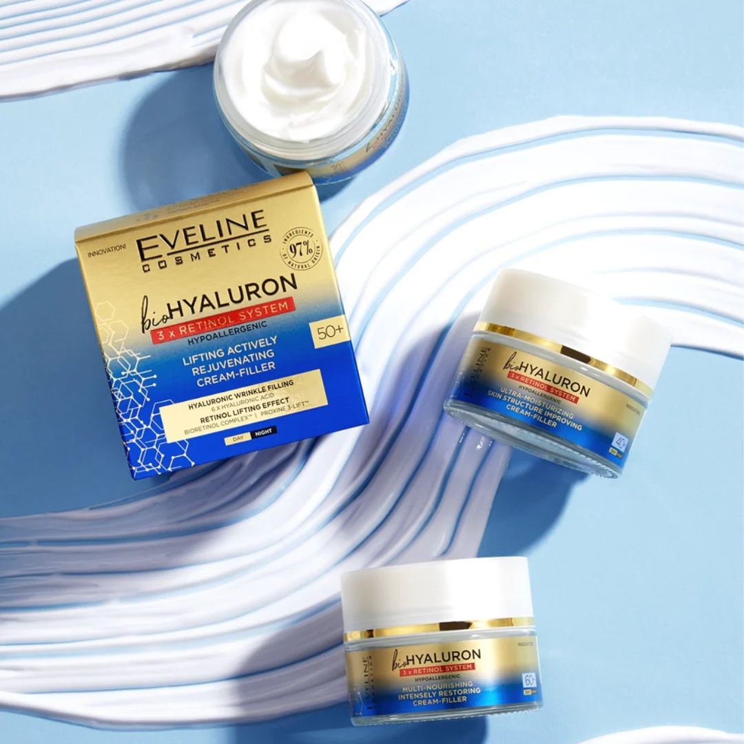 Eveline Bio Hyaluron 3X Retinol System Cream 40+ - 50 ml thumbnail 3