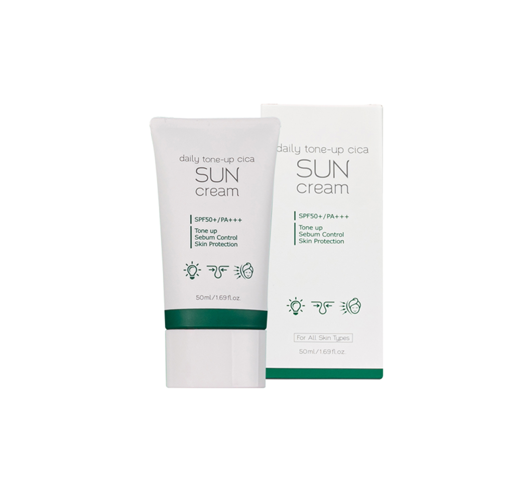 prreti Daily Tone-Up Cica Sun Cream SPF 50+ - 50 ml thumbnail 4