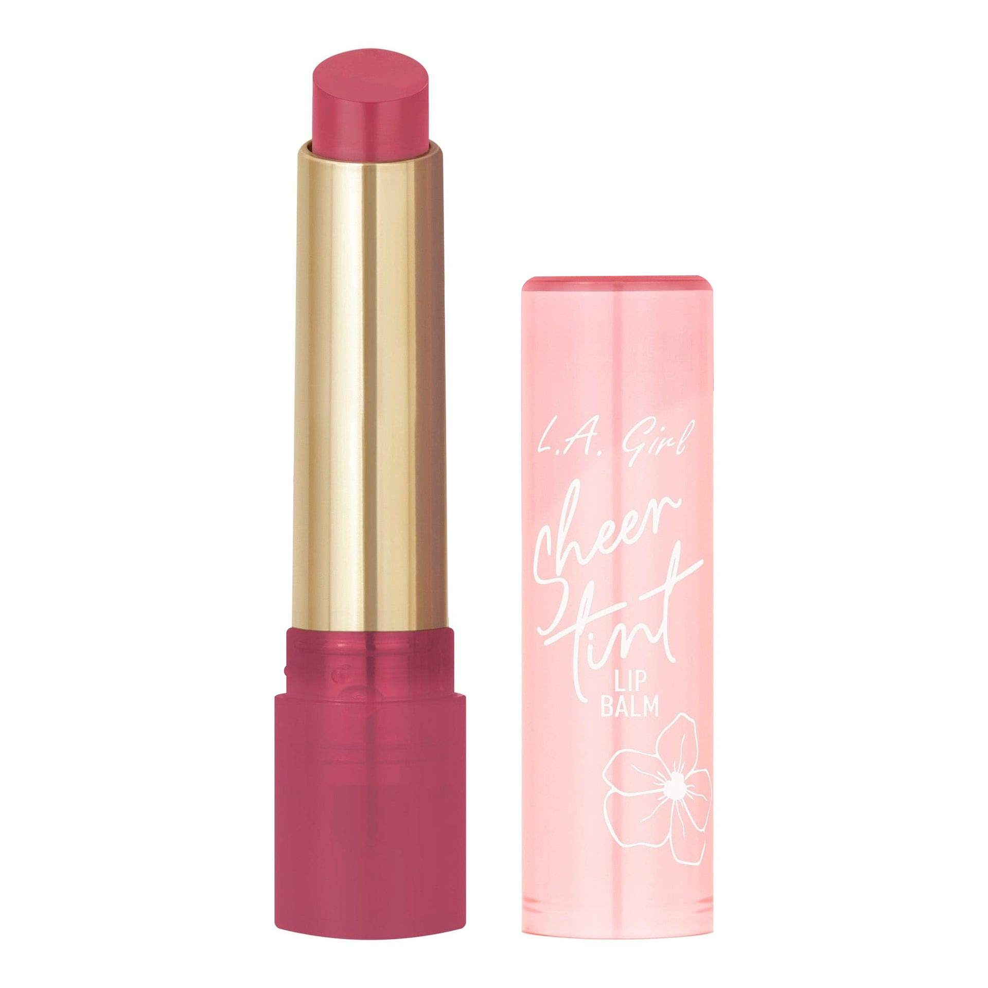 L.A.Girl Sheer Tint Lip Balm - GLC603 Sheer Rose thumbnail 1