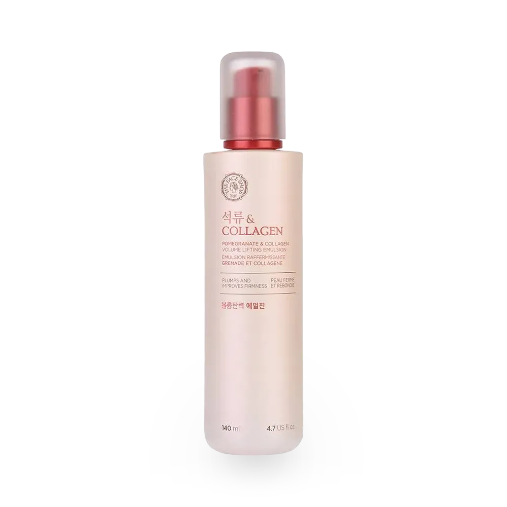The Face Shop Pomegranate The Collagen Volume Lifting Emulsion - 140 ml thumbnail 2
