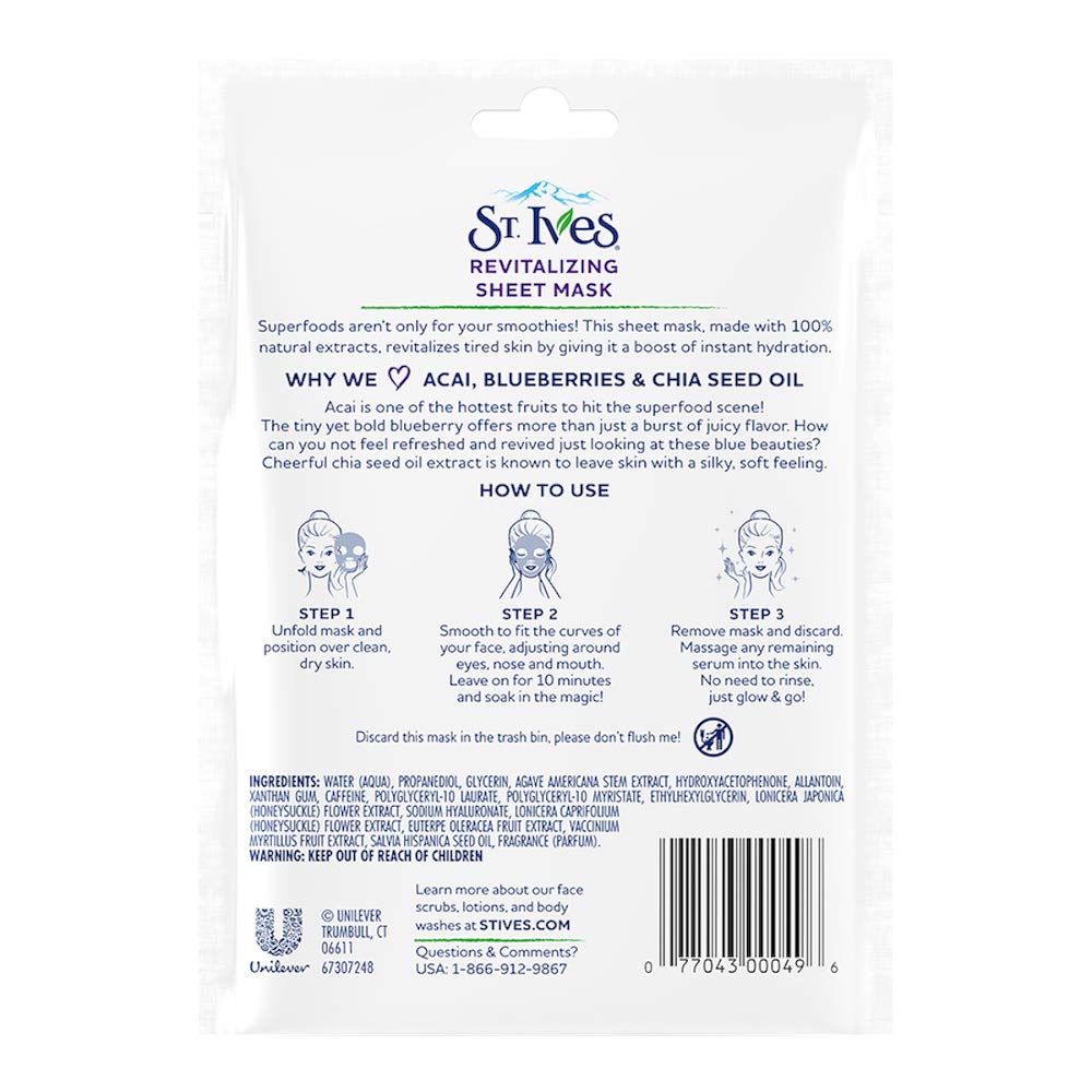 ST. Ives Glowing Apricot Sheet Mask thumbnail 4