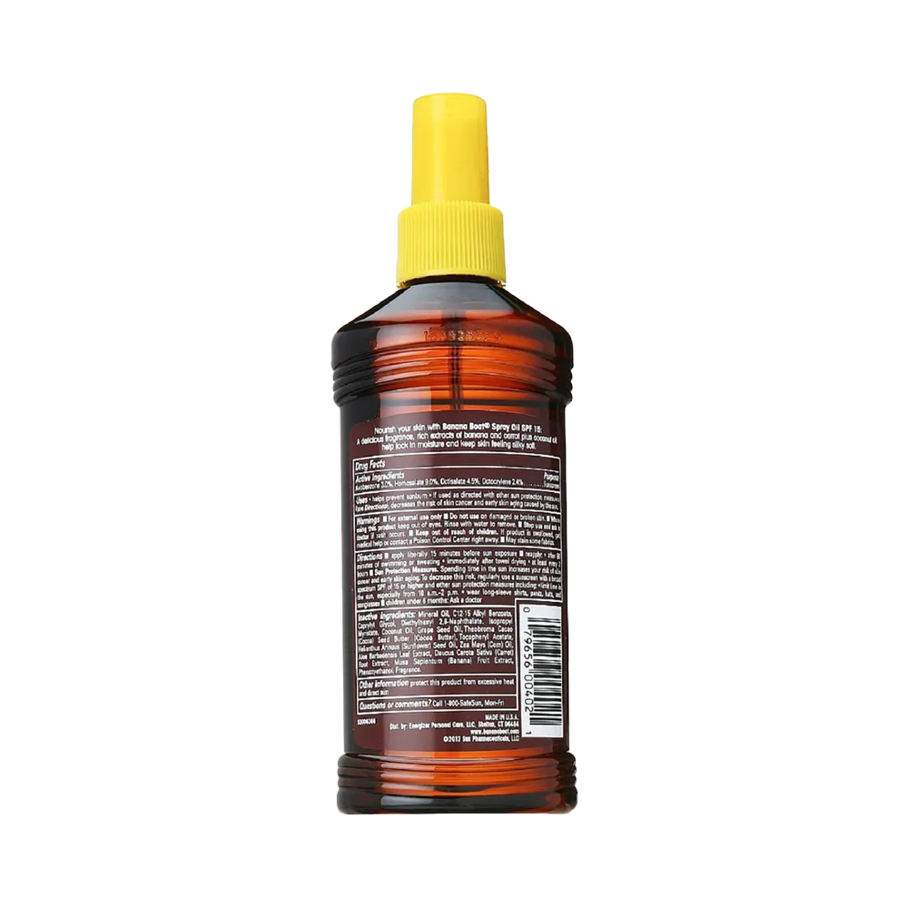 Banana Boat Tanning Spray Oil SPF 15 - ml thumbnail 2