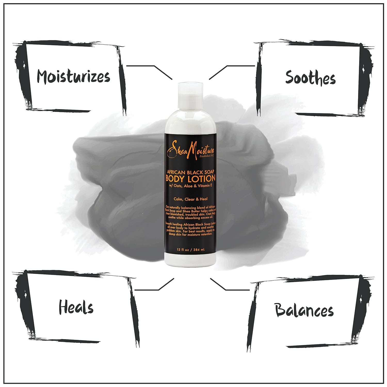 Shea Moisture African Black Soap Soothing Body Lotion - 369 g thumbnail 3