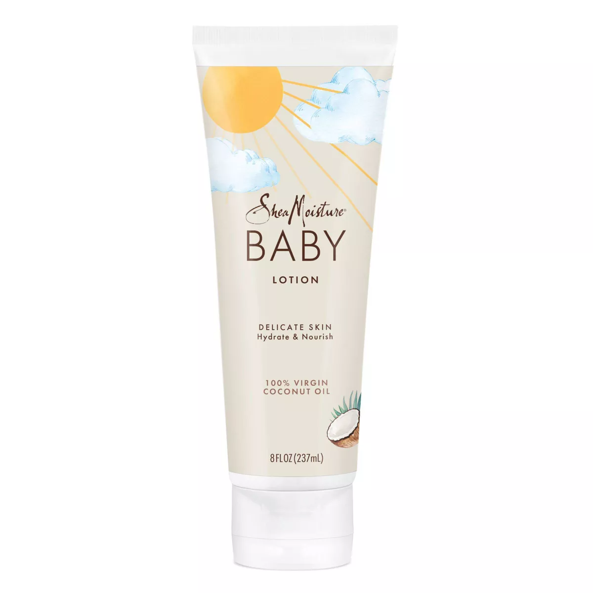 Shea Moisture 100% Virgin Coconut Oil Baby Lotion - 237 ml thumbnail 1