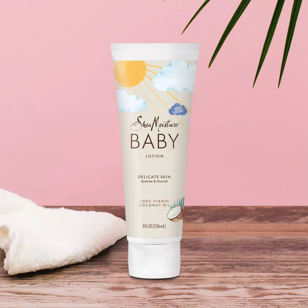 Shea Moisture 100% Virgin Coconut Oil Baby Lotion - 237 ml thumbnail 2