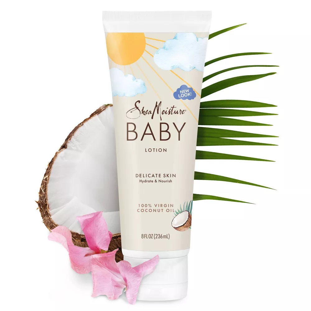 Shea Moisture 100% Virgin Coconut Oil Baby Lotion - 237 ml thumbnail 3