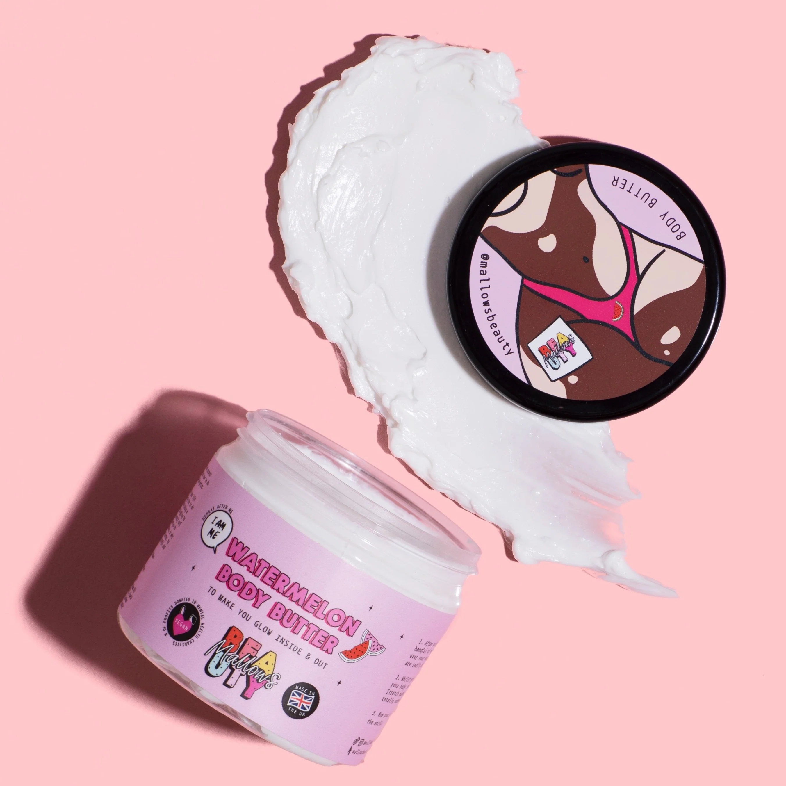Mallows Beauty Watermelon Body Butter - 180 ml thumbnail 3