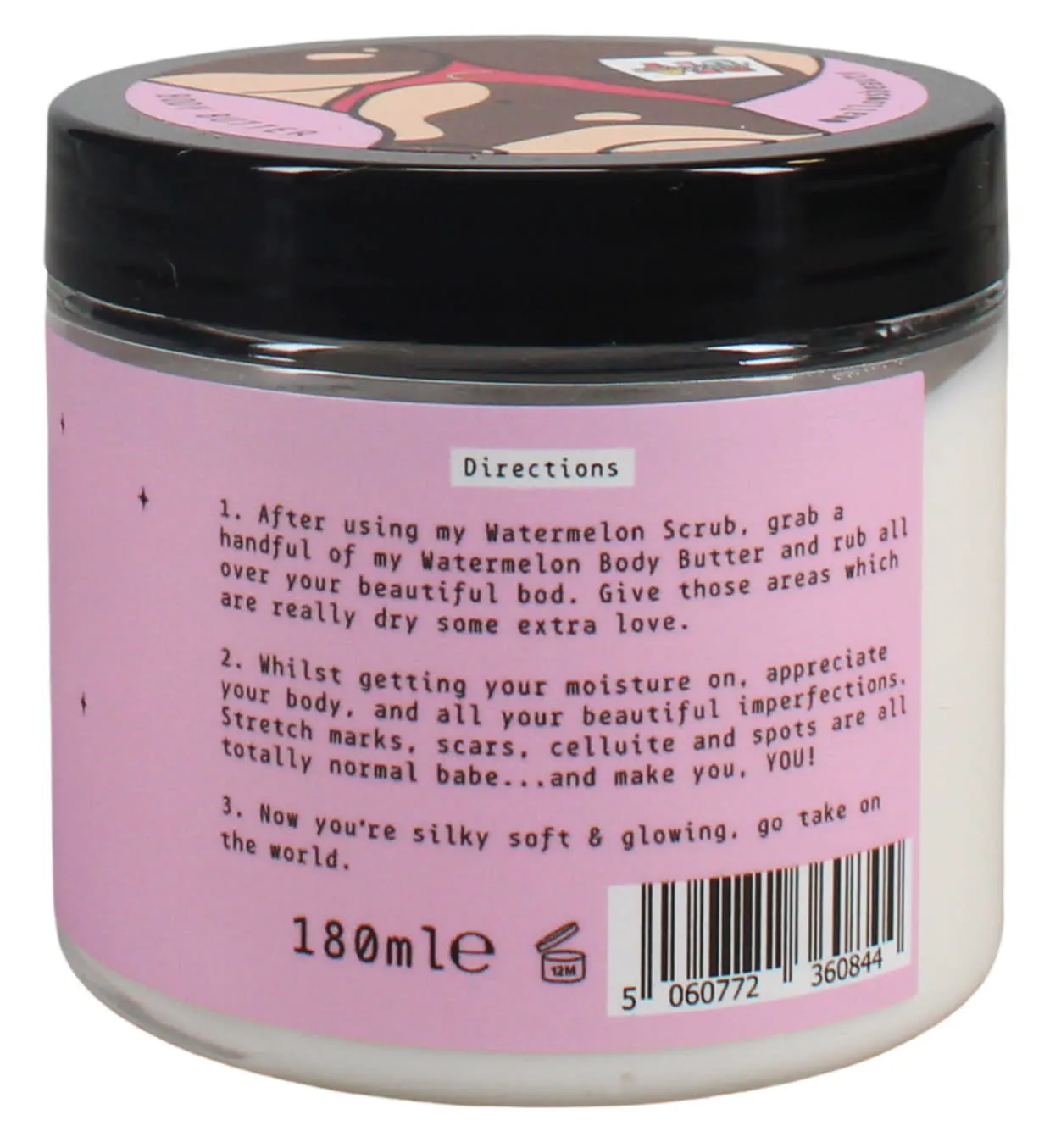 Mallows Beauty Watermelon Body Butter - 180 ml thumbnail 4
