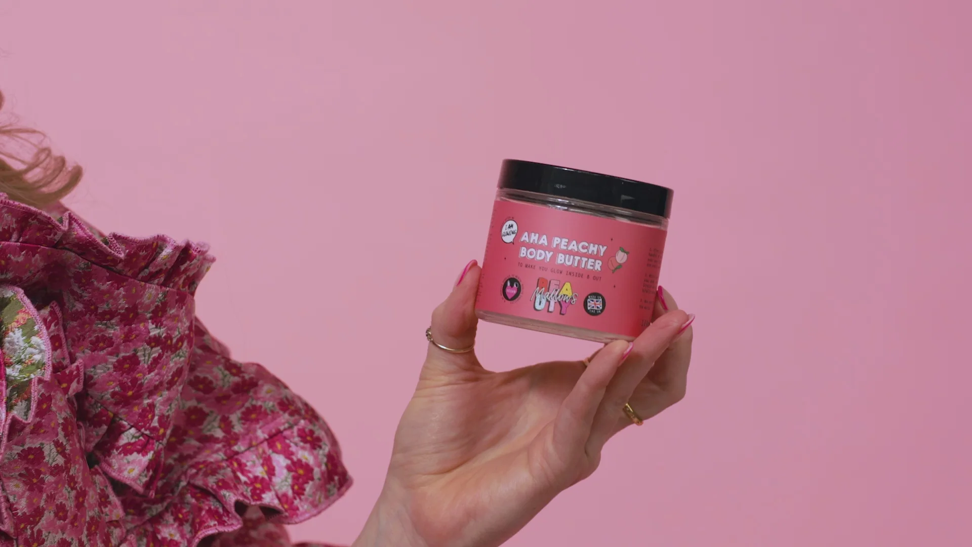 Mallows Beauty AHA Peachy Body Butter - 180 ml thumbnail 2