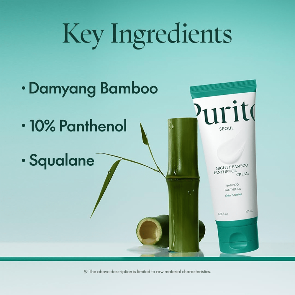 Purito Seoul Mighty Bamboo Panthenol Cream - 100 ml thumbnail 4