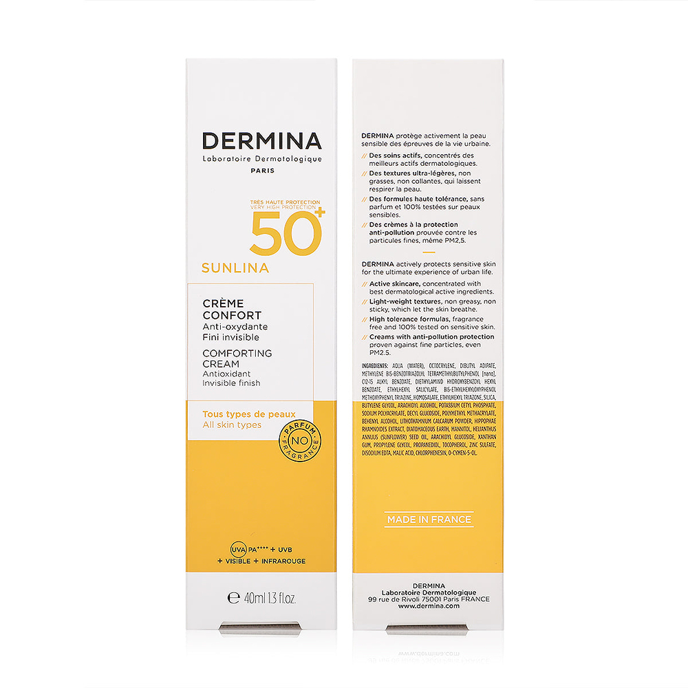 DERMINA Sunlina Comforting Cream SPF 50+ - 40 ml thumbnail 2
