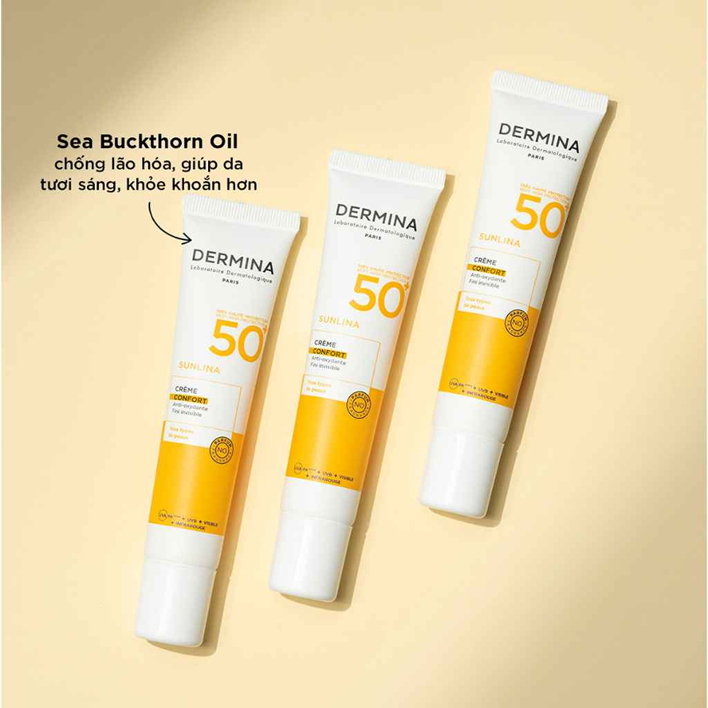 DERMINA Sunlina Comforting Cream SPF 50+ - 40 ml thumbnail 3