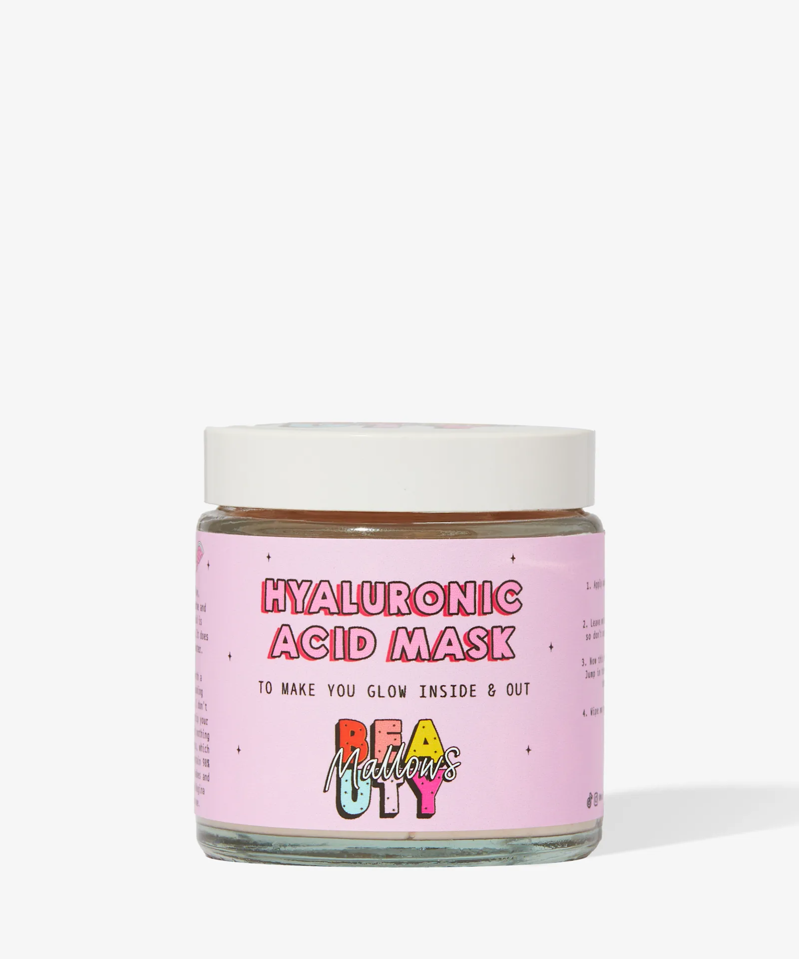 Mallows Beauty Hyaluronic Acid Pink Clay Mask - 100 ml thumbnail 1