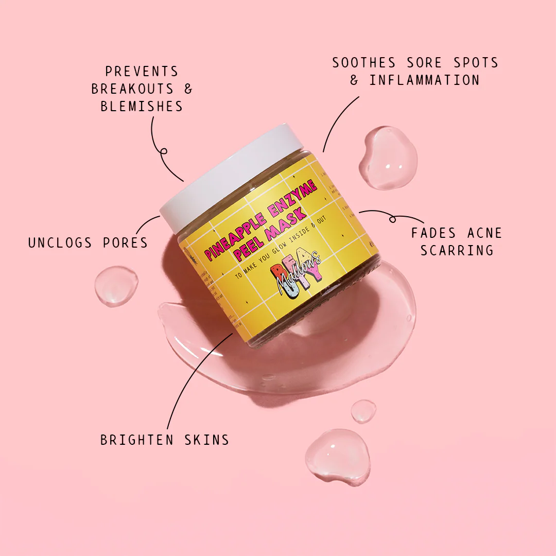 Mallows Beauty Pineapple Enzyme Peel Mask - 100 ml thumbnail 4