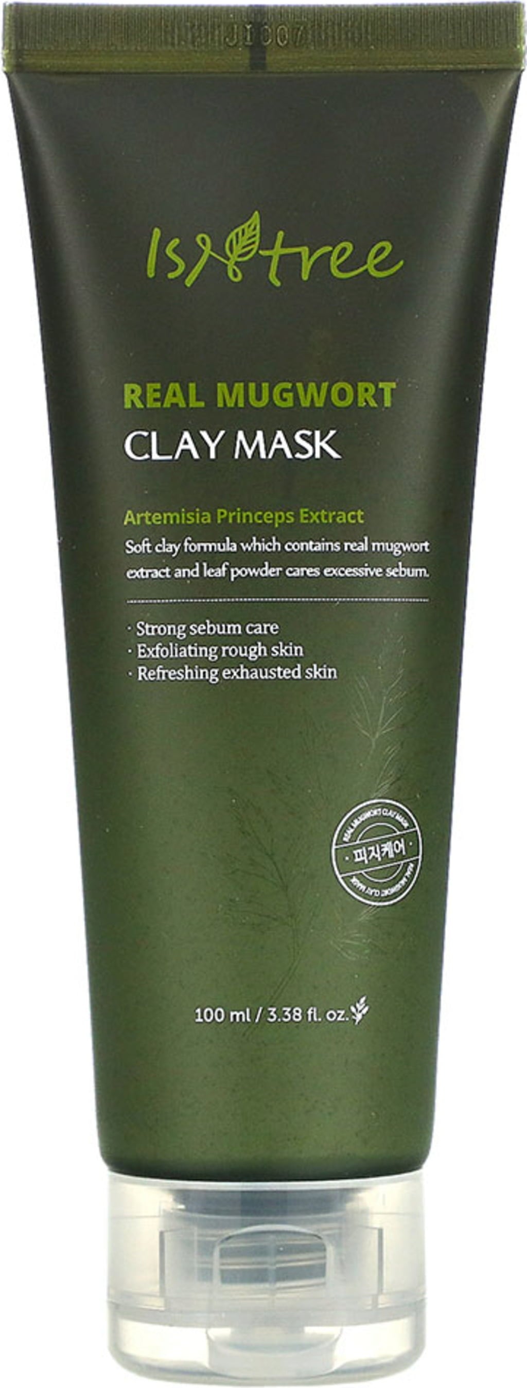 Isntree Real Mugwort Clay Mask - 100 ml thumbnail 1