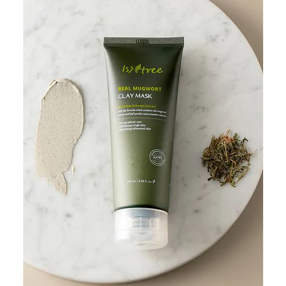 Isntree Real Mugwort Clay Mask - 100 ml thumbnail 3